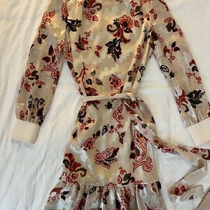 Floral Long Sleeve Dress